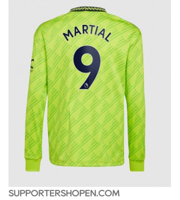 Manchester United Anthony Martial #9 Tredje Matchtröja 2022-23 Långärmad